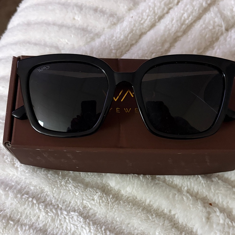 WMP Eyewear Brown Case